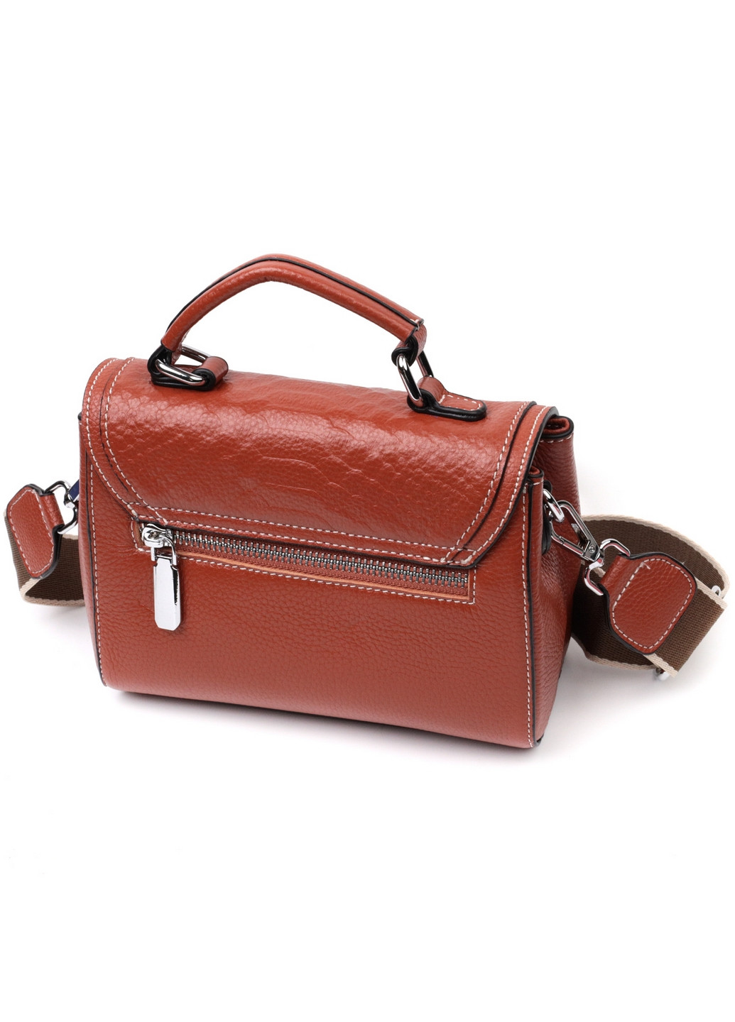 Женская кожаная сумка 19х15х9 см Vintage (276531404)