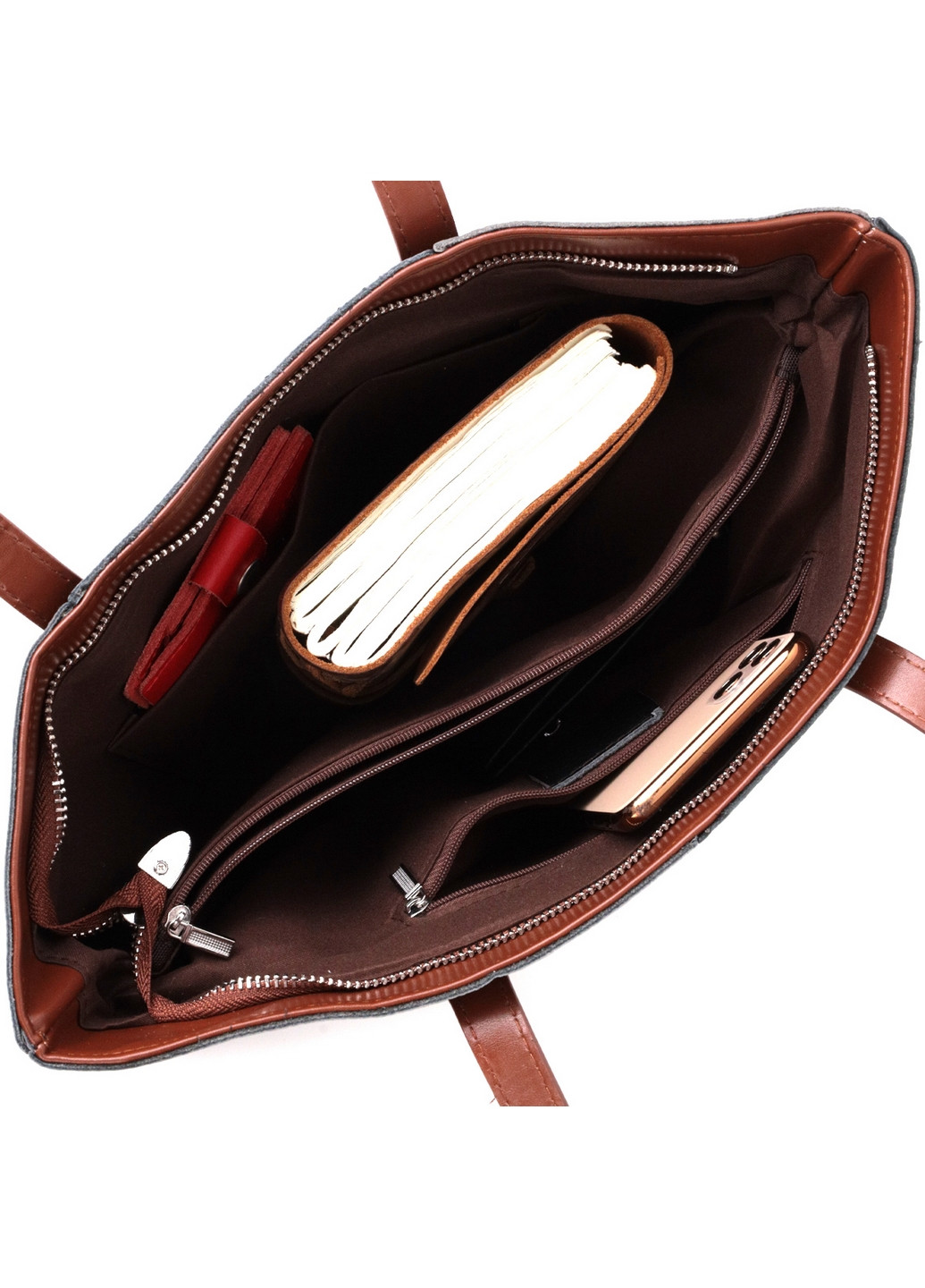 Женская кожаная сумка 34х24,5х11,5 см Vintage (276531358)