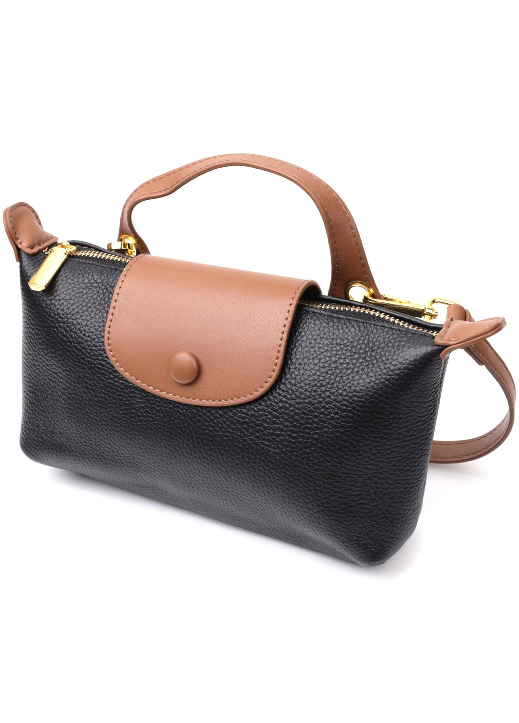 Жіноча шкіряна сумка 22х13,5х6 см Vintage (276531267)