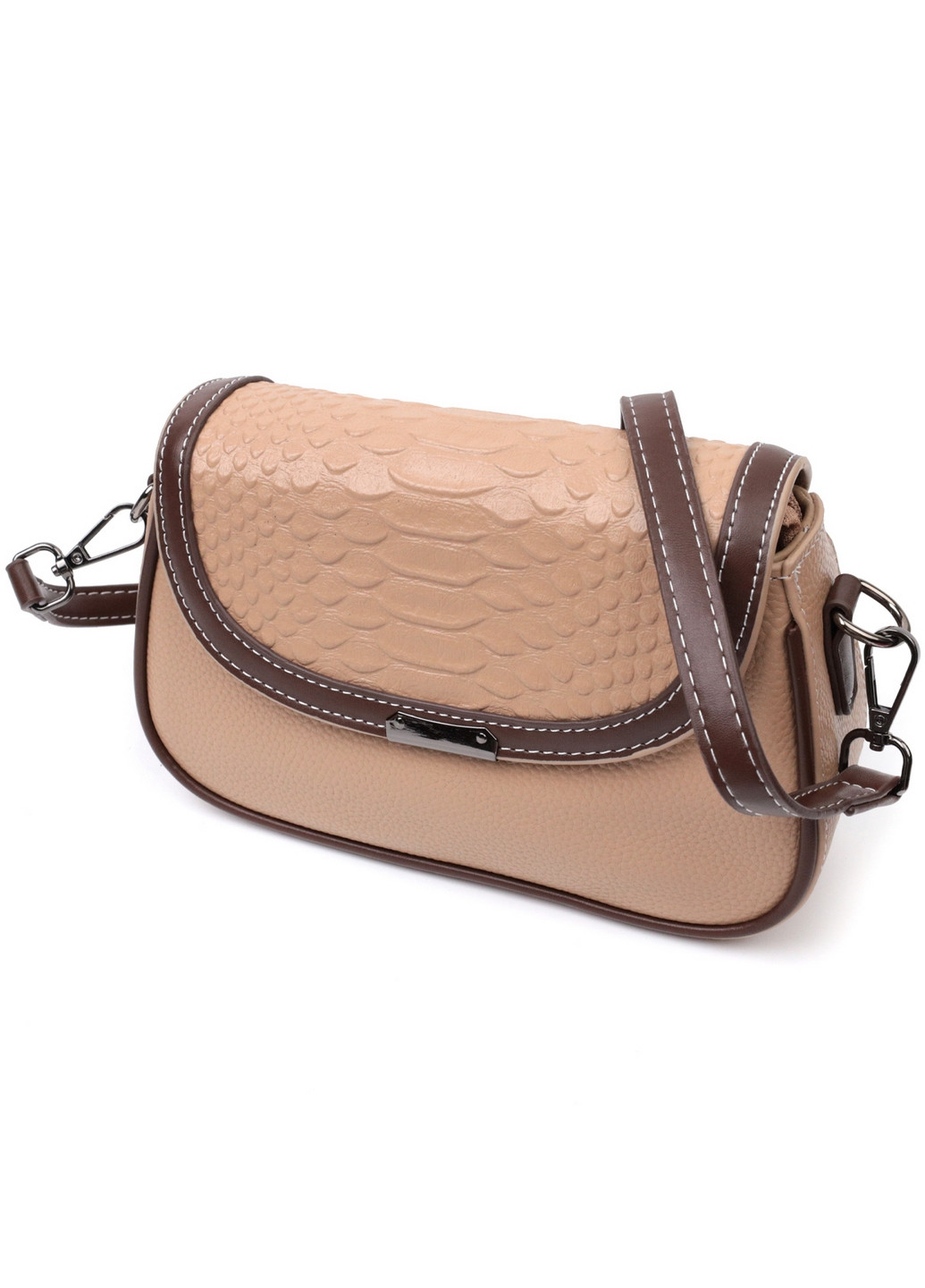Жіноча шкіряна сумка 22х14х6,5 см Vintage (276531357)