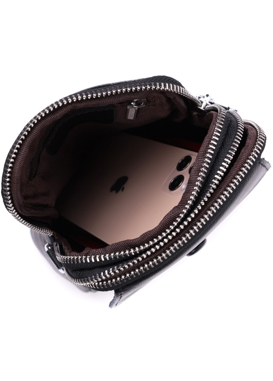 Жіноча шкіряна сумка 14,5х18х7 см Vintage (276531306)