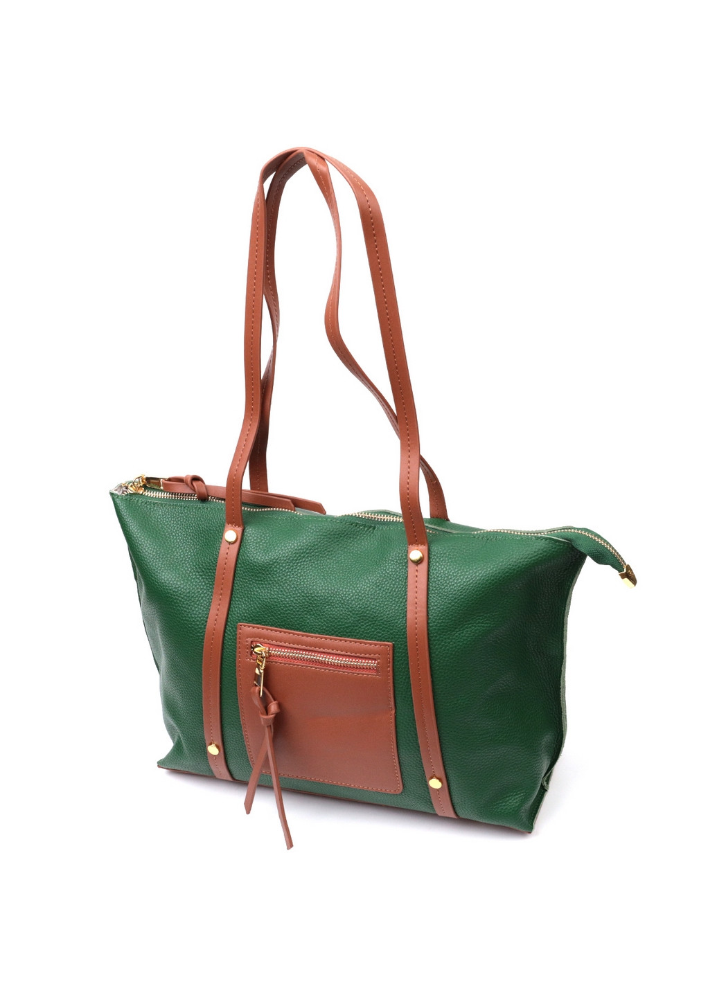 Женская кожаная сумка 33х25х12 см Vintage (276531395)