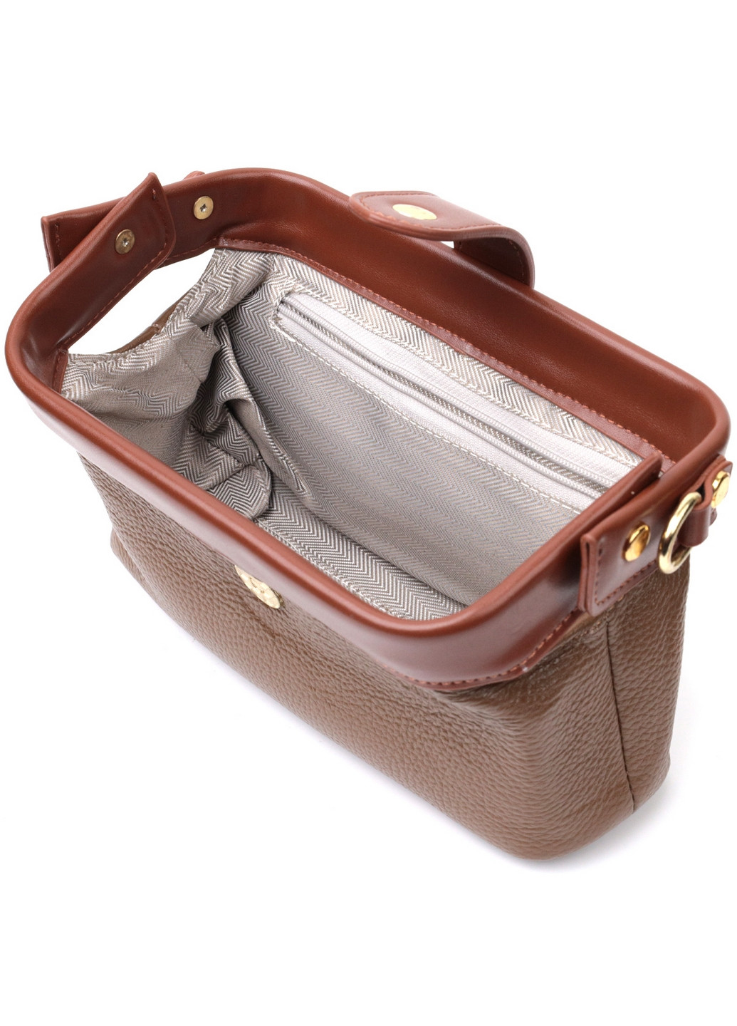 Жіноча шкіряна сумка 19,5х10х5,5 см Vintage (276531238)