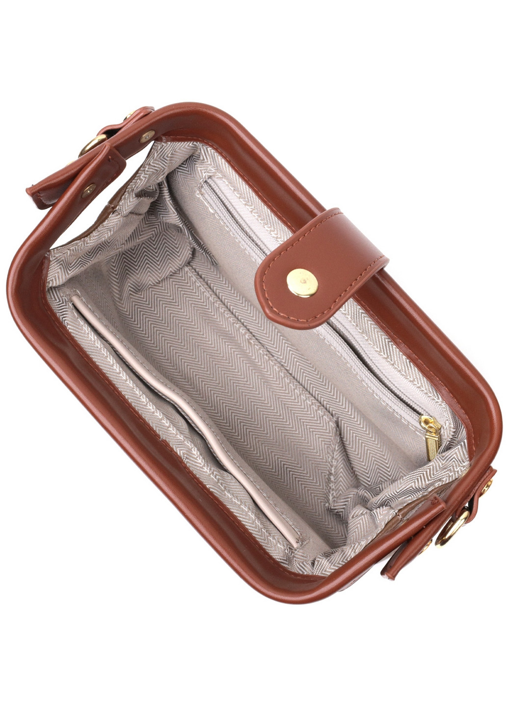 Жіноча шкіряна сумка 19,5х10х5,5 см Vintage (276531238)