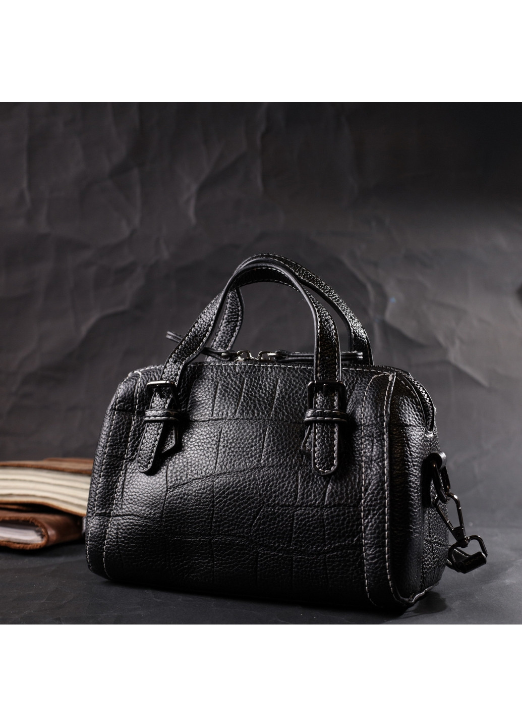 Женская кожаная сумка 21х13,5х9,5 см Vintage (276531264)