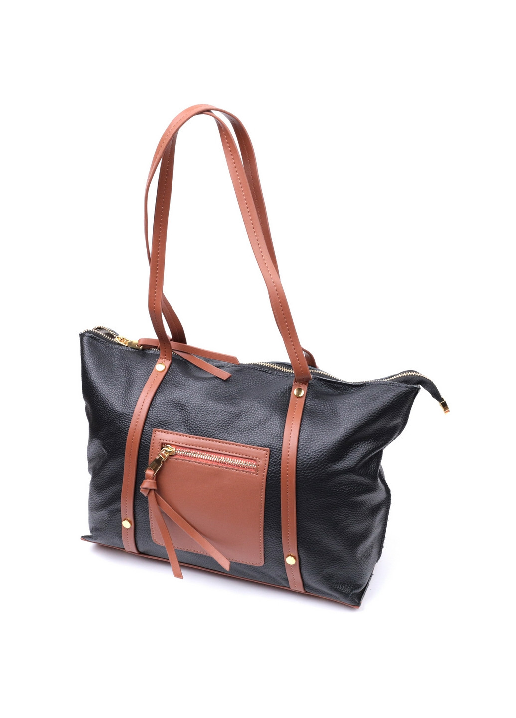 Жіноча шкіряна сумка 33х25х12 см Vintage (276531332)