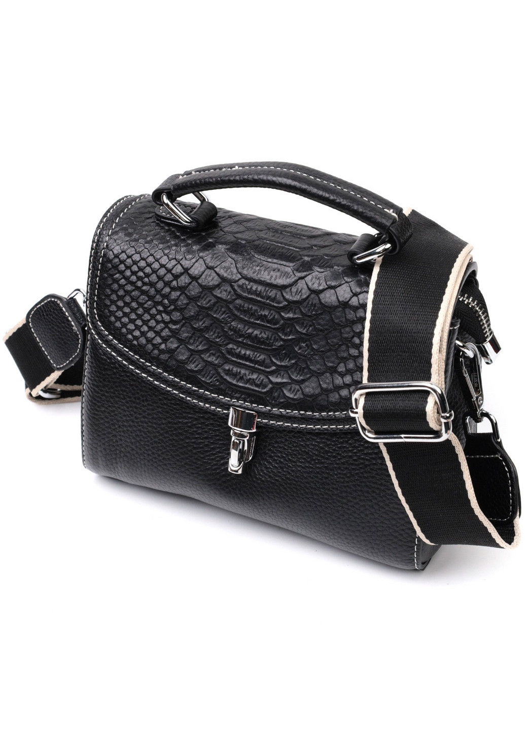 Жіноча шкіряна сумка 19х15х9 см Vintage (276531360)