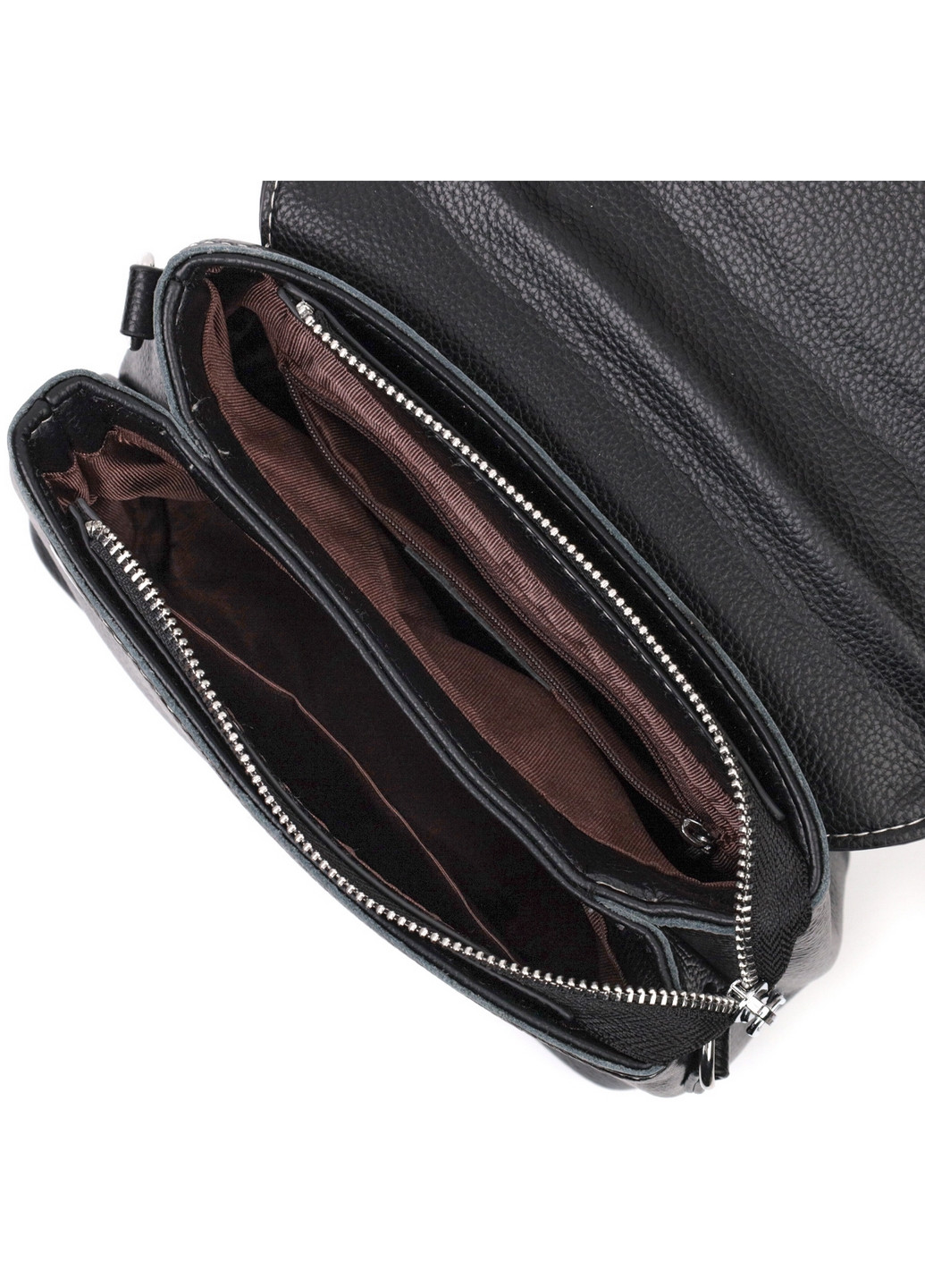 Жіноча шкіряна сумка 24,5х17,5х10 см Vintage (276531302)