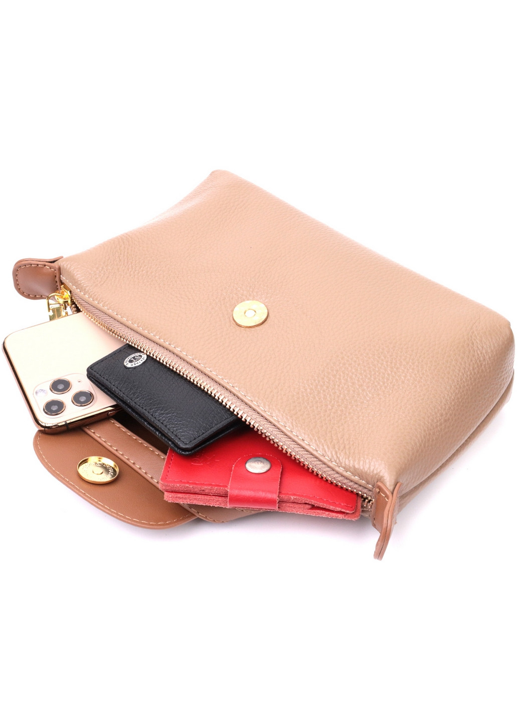 Женская кожаная сумка 22х13,5х6 см Vintage (276531454)