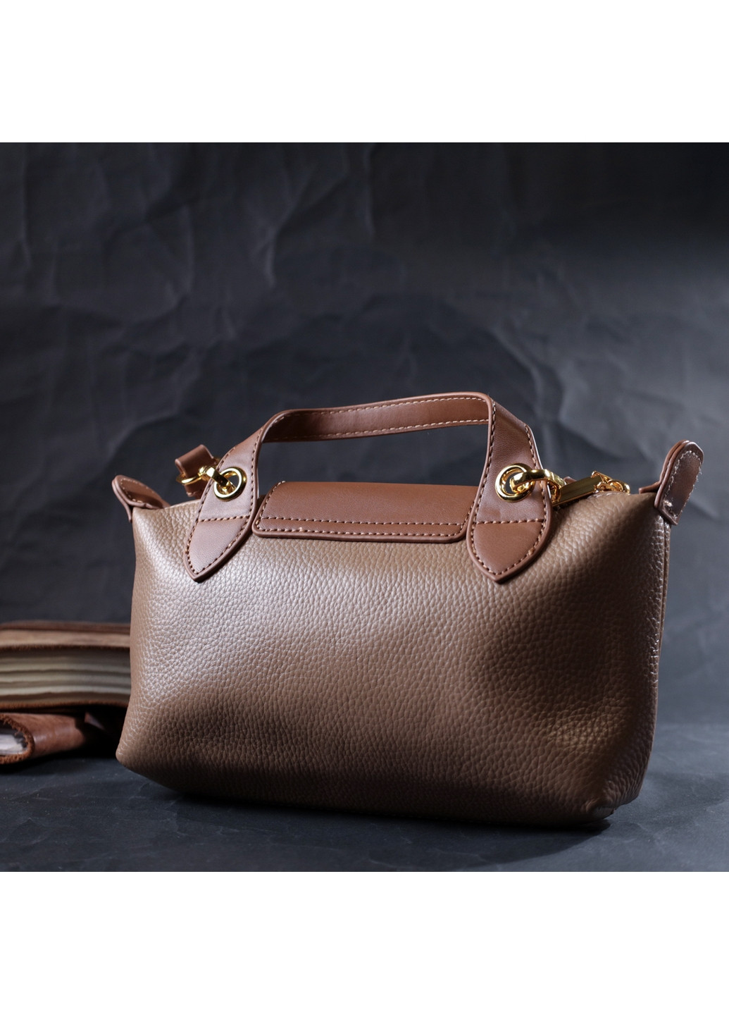 Женская кожаная сумка 22х13,5х6 см Vintage (276531454)