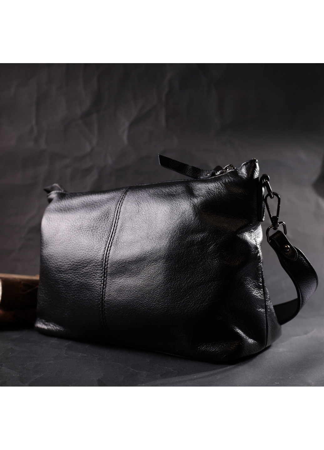 Женская кожаная сумка 28х21х11 см Vintage (276531411)