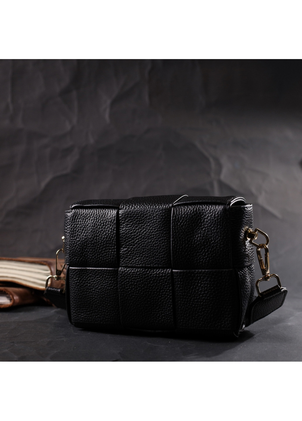 Женская кожаная сумка 17х12,5х5,5 см Vintage (276531490)