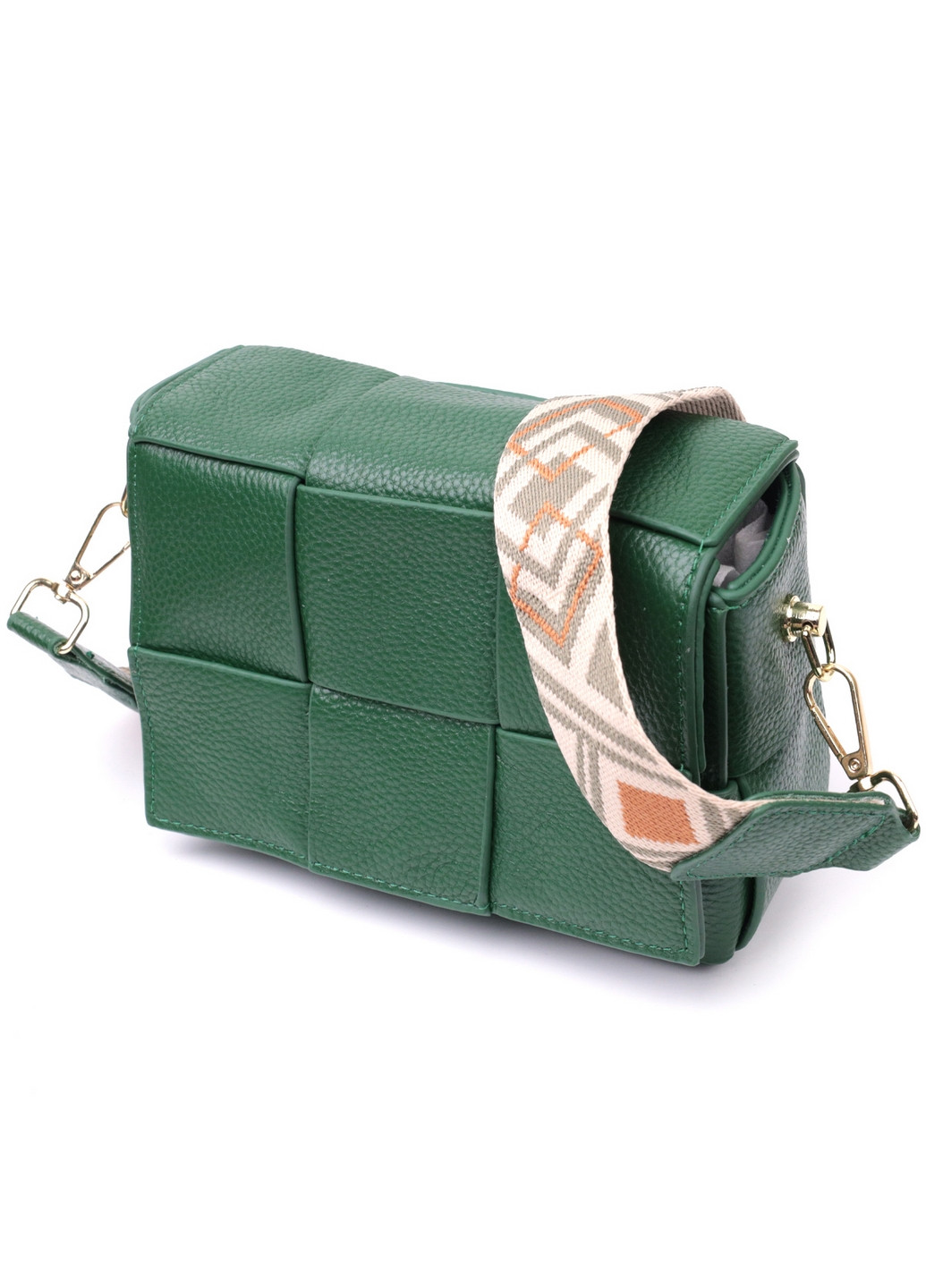 Жіноча шкіряна сумка 17х12,5х5,5 см Vintage (276531518)