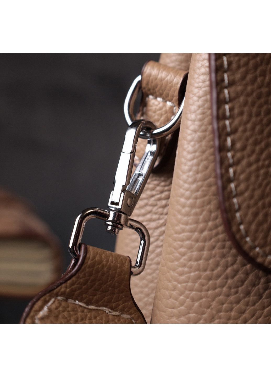 Жіноча шкіряна сумка 24,5х17,5х10 см Vintage (276531583)