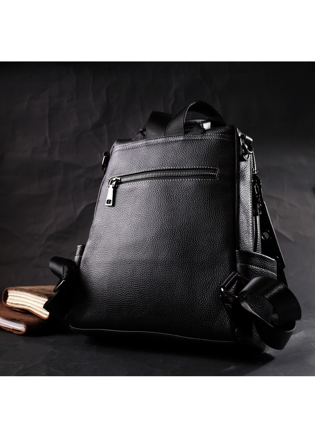 Жіноча шкіряна сумка 26,5х30х9,5 см Vintage (276531426)