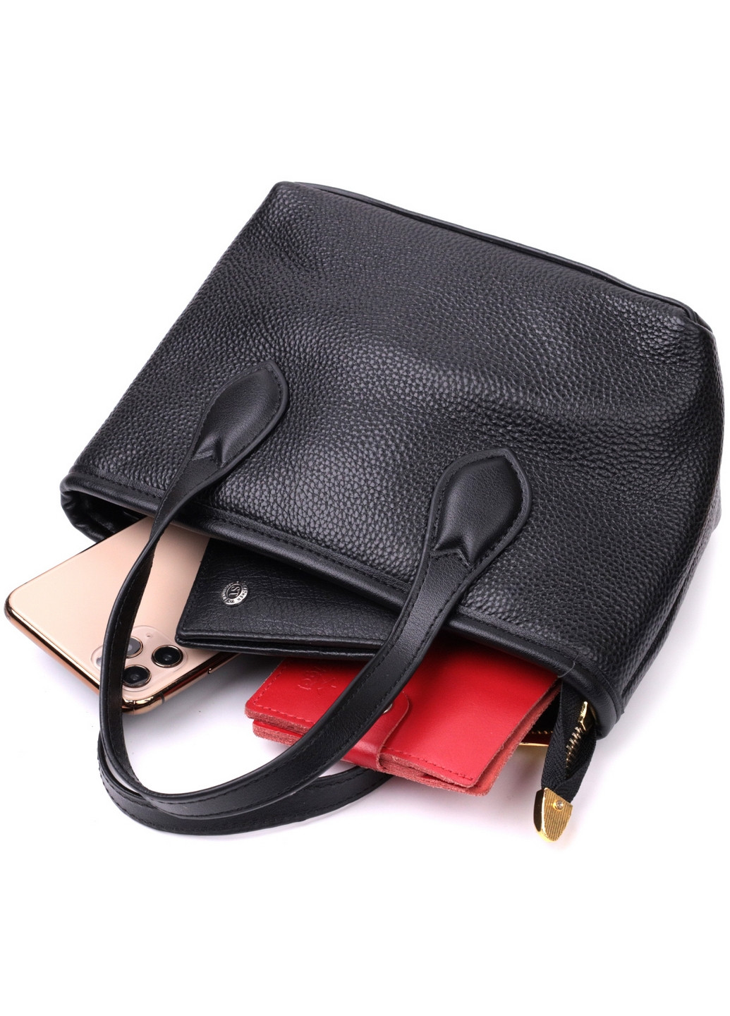 Жіноча шкіряна сумка 19х14,5х12 см Vintage (276531586)