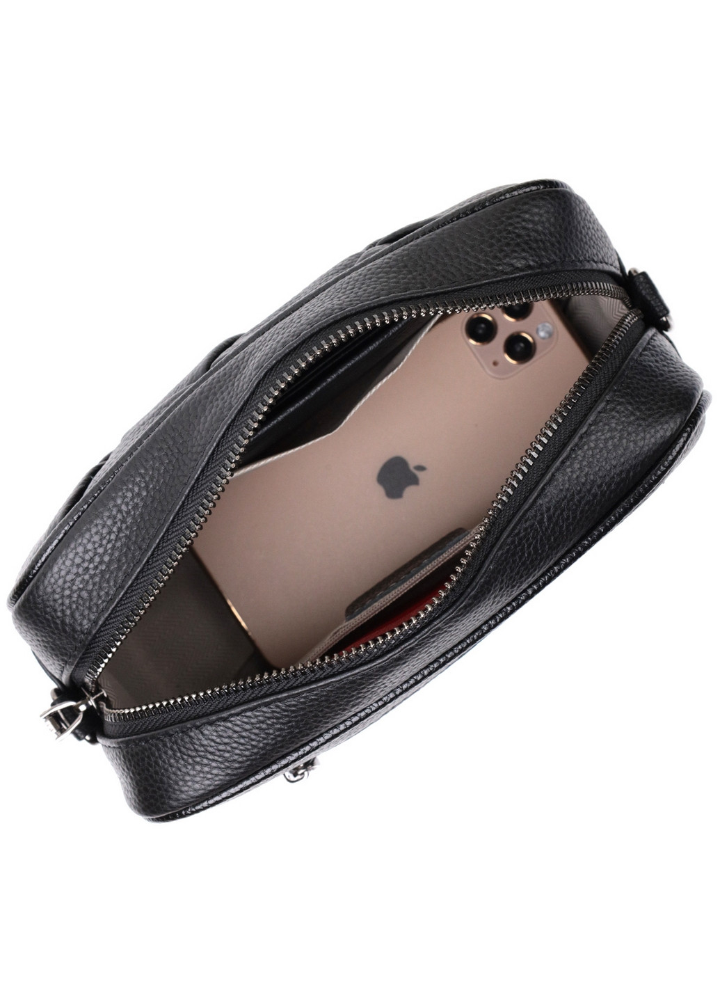 Жіноча шкіряна сумка 22х14х7,5 см Vintage (276531590)