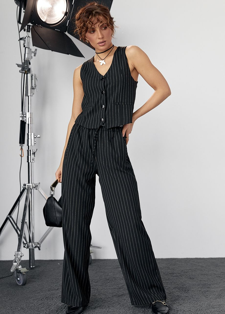 Жіночий жилет у смужку Lurex (276711591)