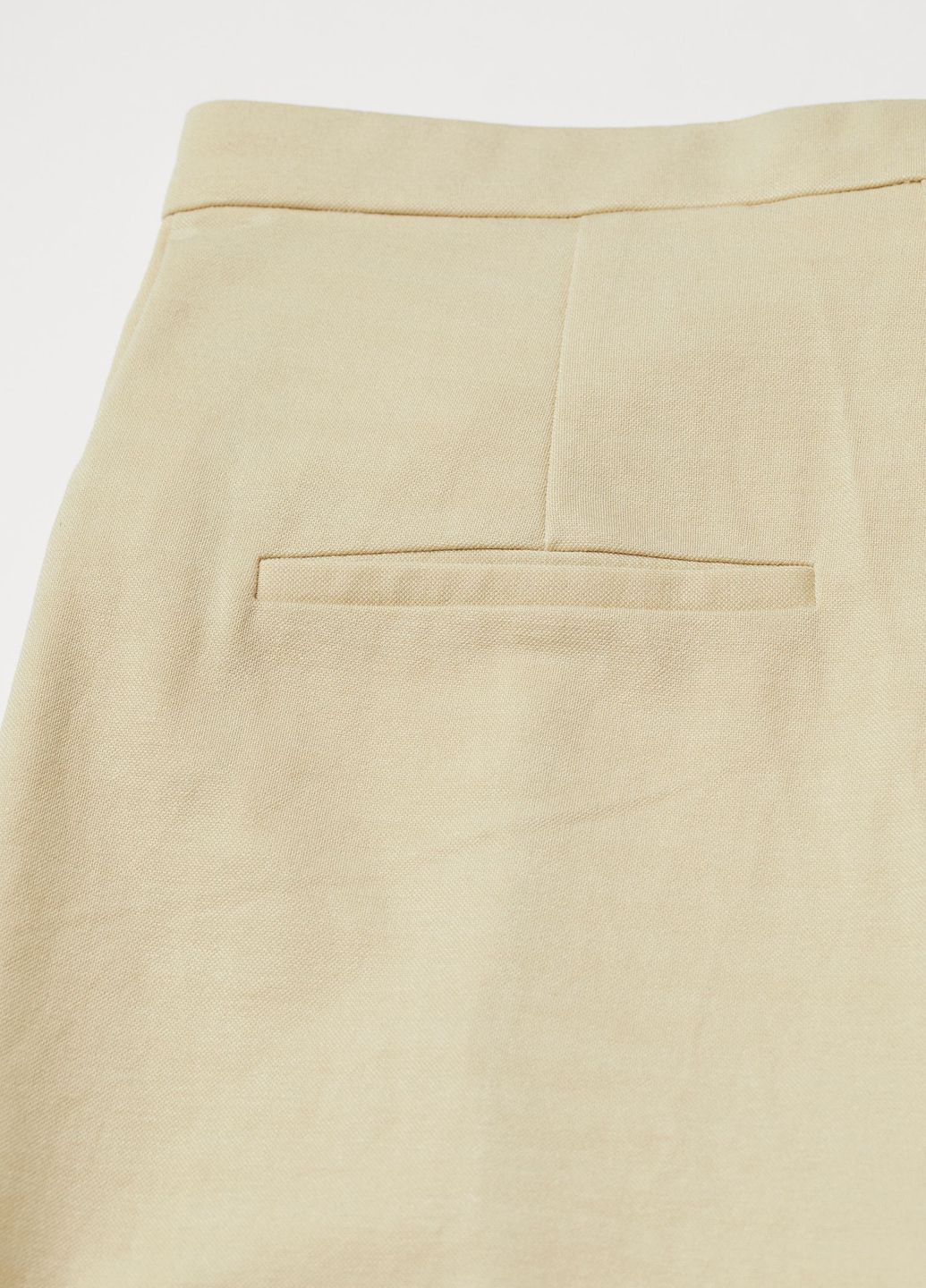 Элегантные брюки Светло-желтый Повседневный Демисезон H&M (276534667)