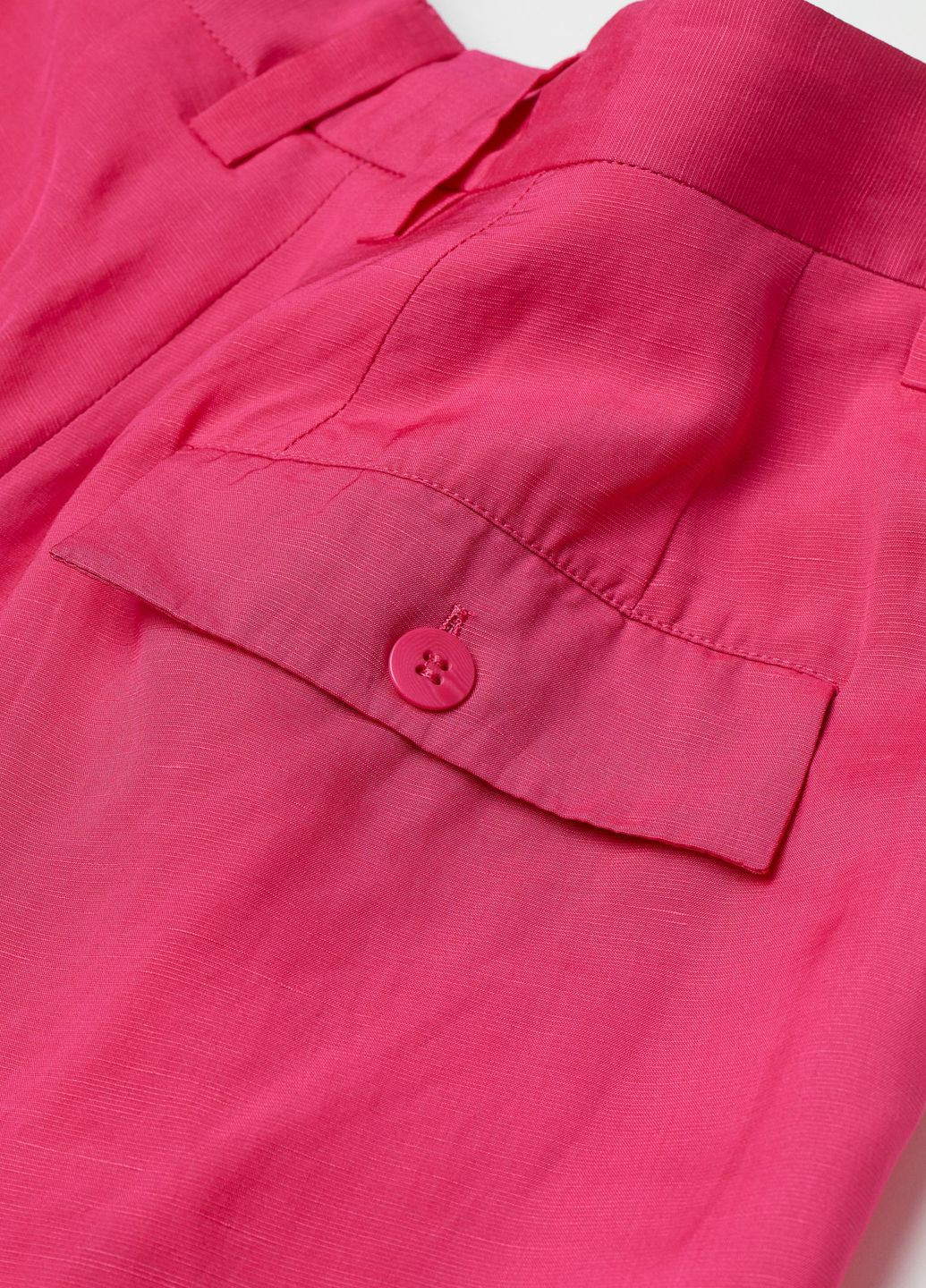 Пурпурные повседневный демисезонные прямые брюки H&M