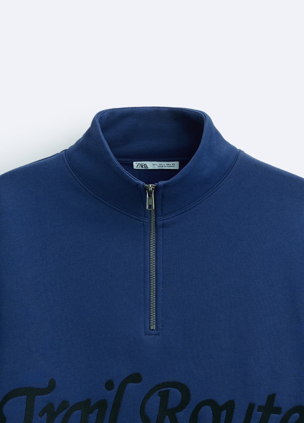Синій демісезонний светр Zara