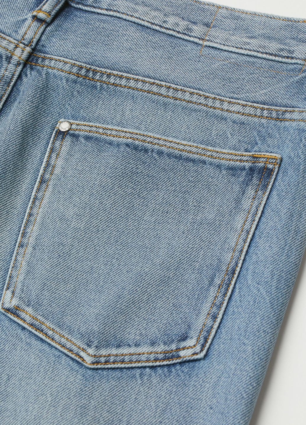 Вільні завужені джинси Синій Денім Демісезон H&M (276534680)