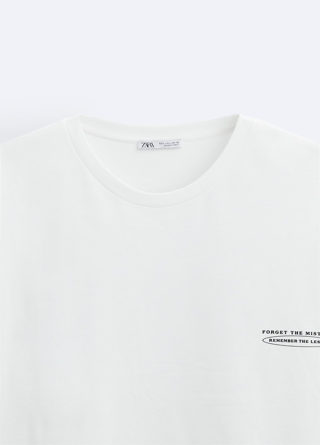 Біла футболка Zara