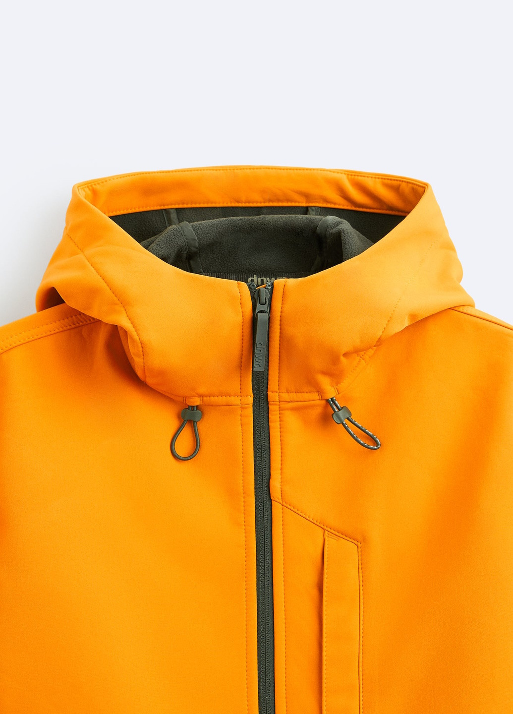 Оранжевая демисезонная куртка Zara