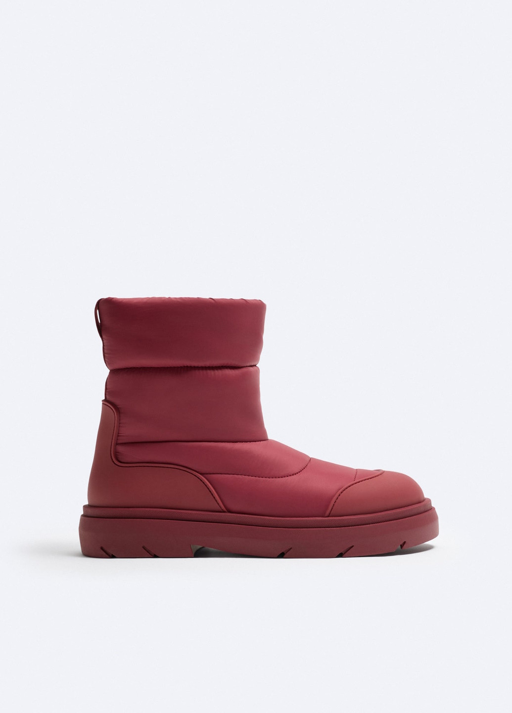 Красные зимние ботинки Zara