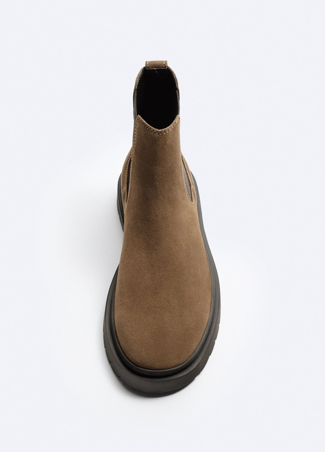 Коричневые осенние ботинки Zara