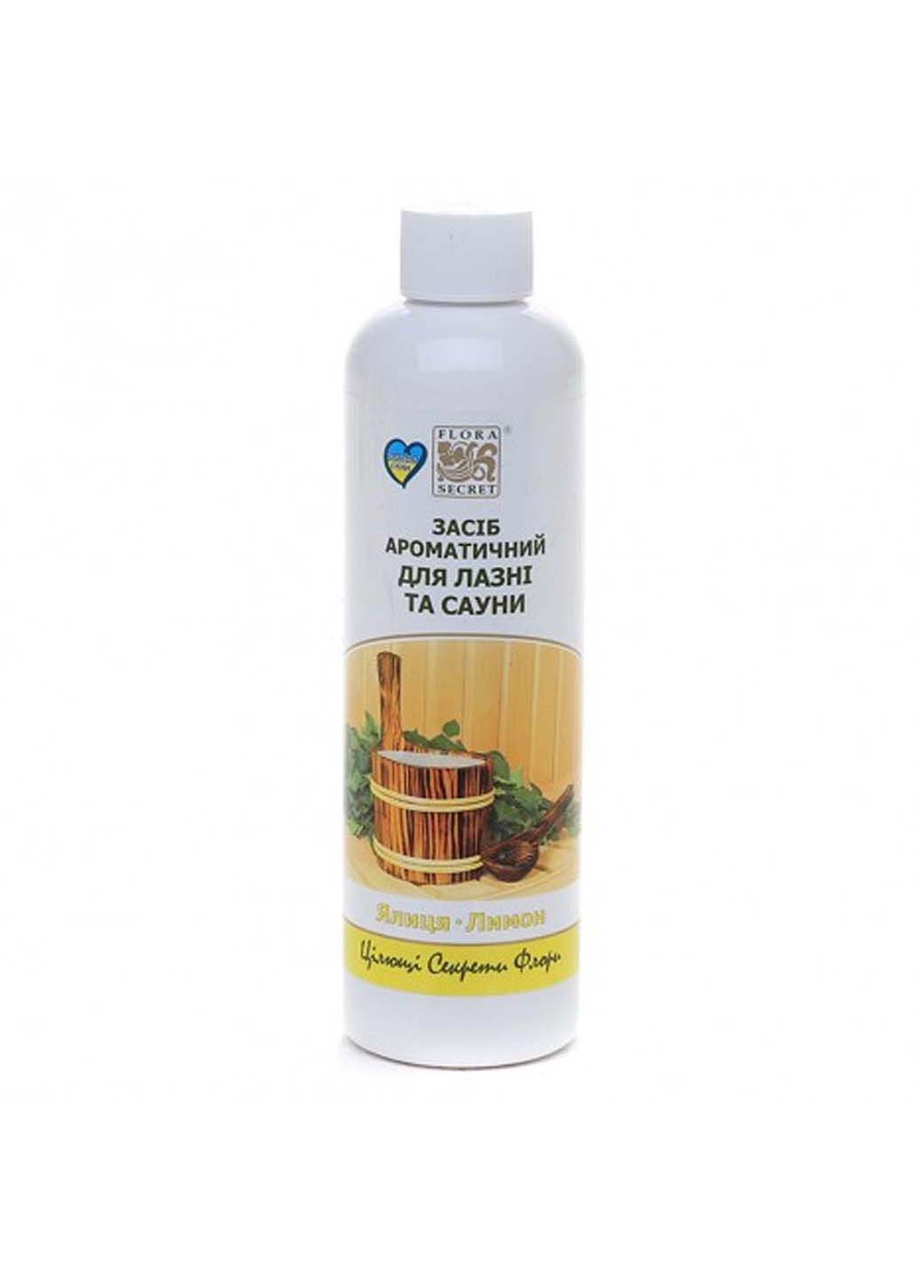 Ароматизатор для сауни та лазні Ялиця-лимон 250 мл Flora Secret (276709743)