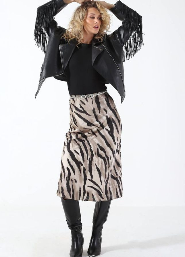 Черная демисезонная куртка байкерская Copperose