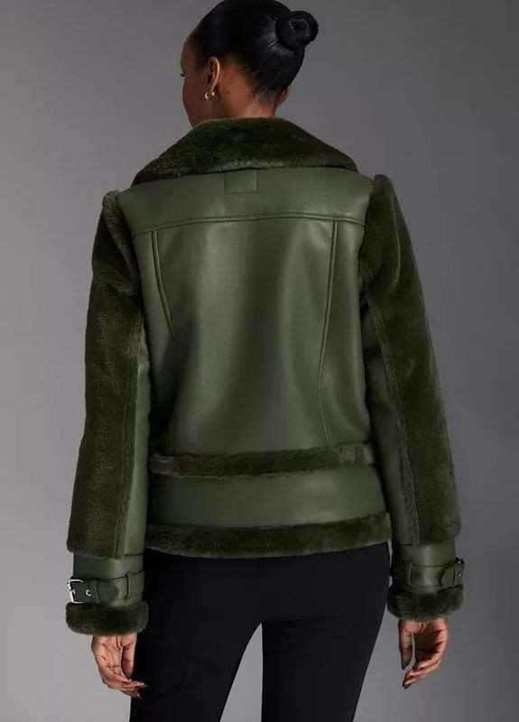 Оливковая (хаки) демисезонная куртка Principles