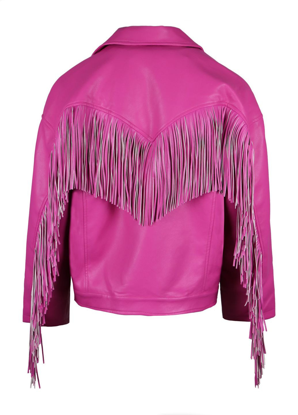 Розовая демисезонная куртка байкерская Copperose