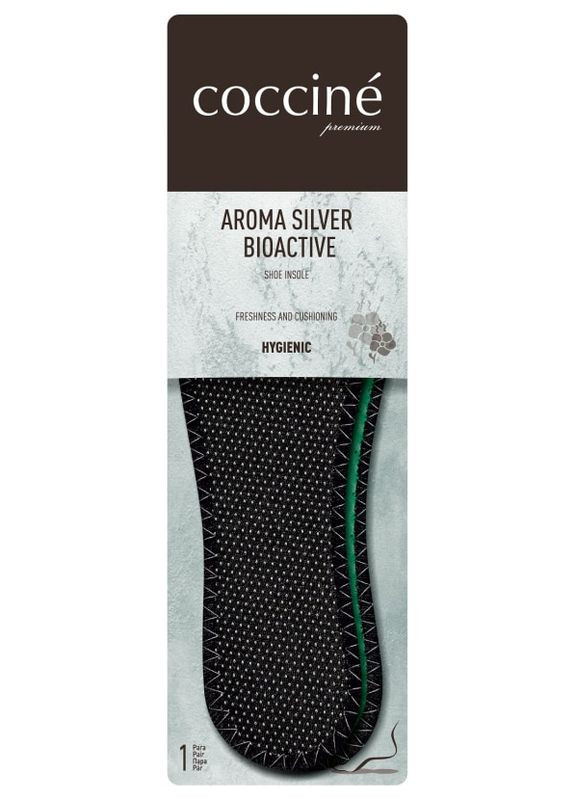 Устілки антибактеріальні з іонами срібла Coccine aroma silver (276709867)