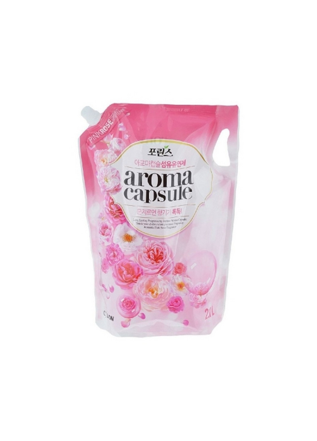 Кондиціонер для білизни з екстрактом троянди Lion porinse aroma capsule pink rose, 2,1 л LION KOREA (276778723)