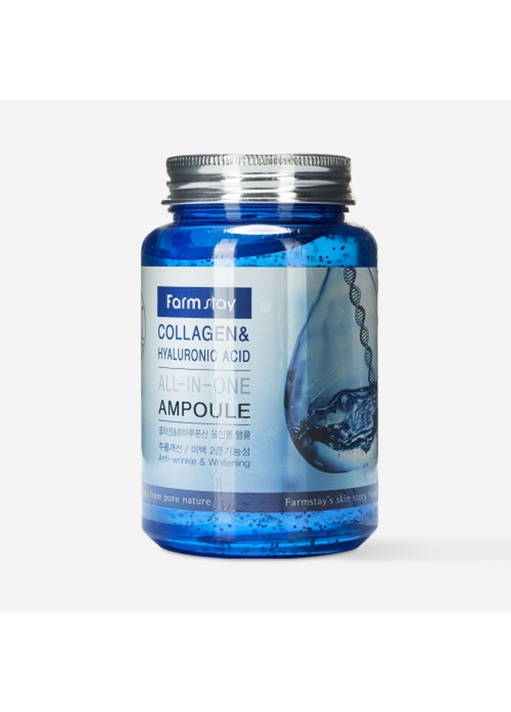 Многофункциональная ампульная сыворотка для лица Collagen&Hyaluronic All-in-One, 250 мл Farm Stay (276778754)