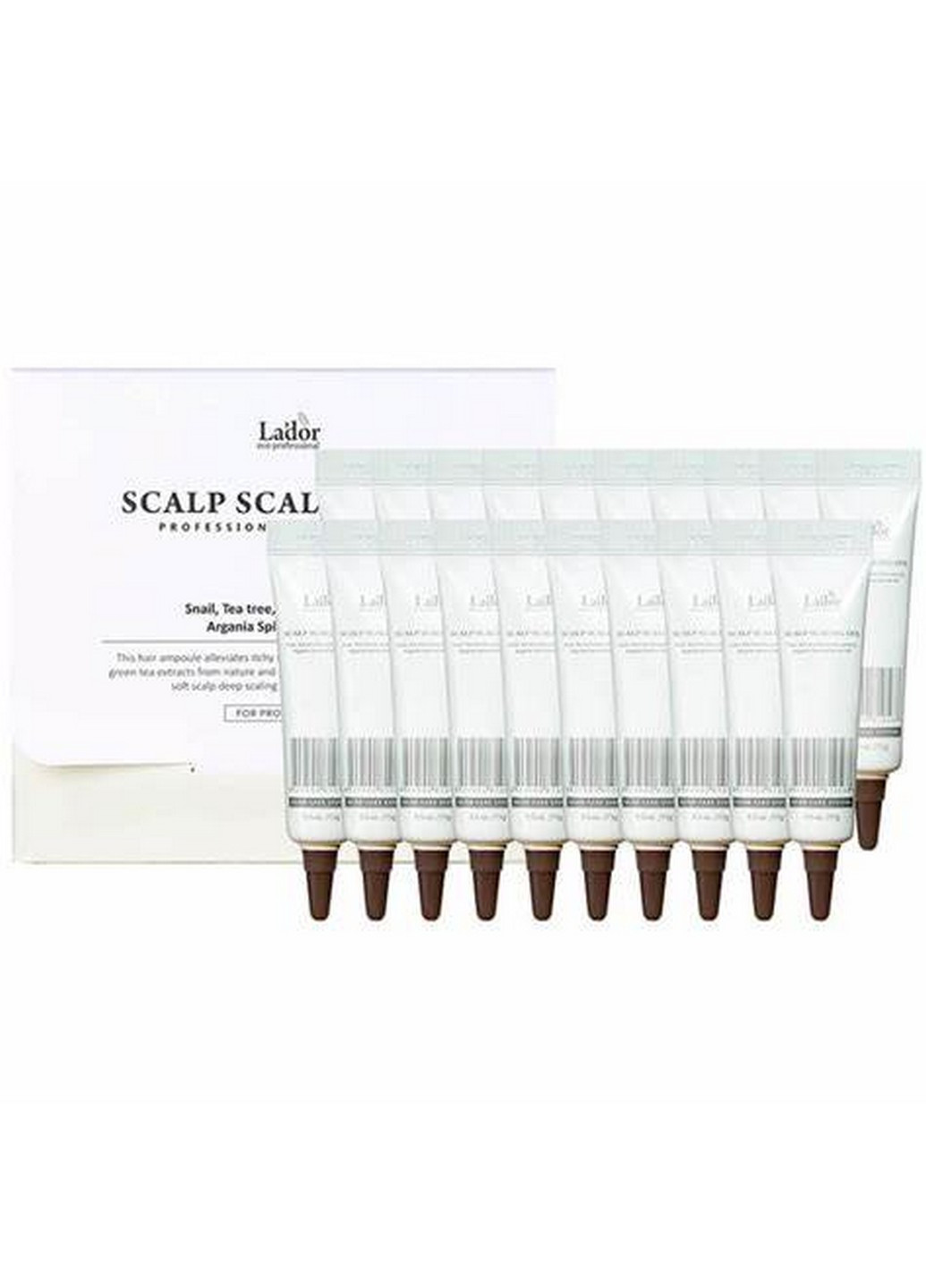 Сыворотка-пилинг для кожи головы Scalp Scaling Spa, 15 г*20 шт LADOR (276778763)