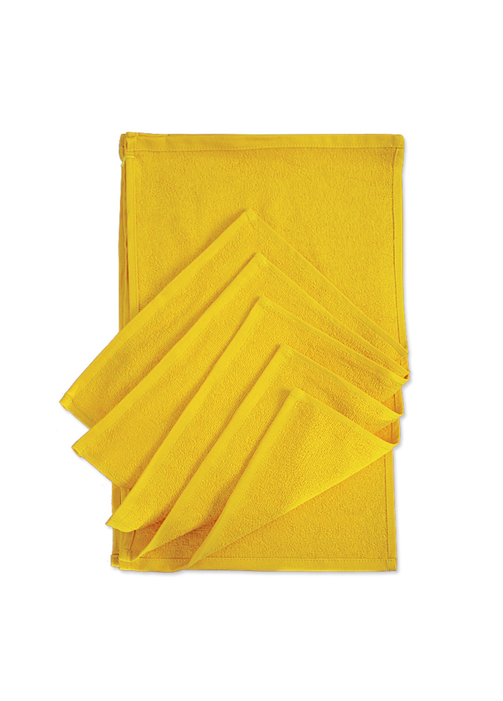 Ярослав набор салфеток яр-350 махровых, 30х50 см, 6 шт. однотонный желтый производство - Украина