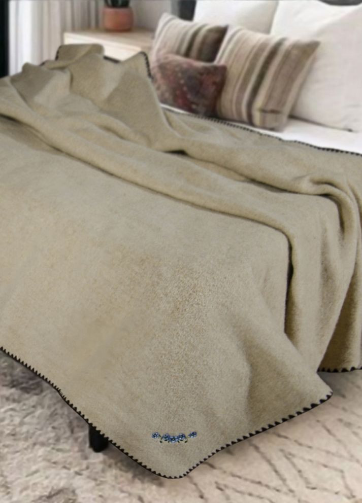 Ковдра вовна/льон 170х205 Ярослав (276709258)