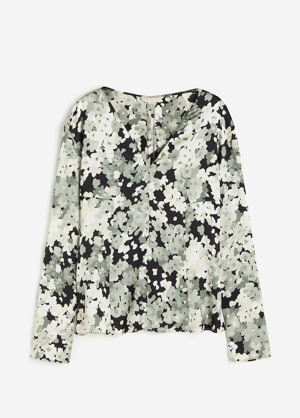 Хакі блузка H&M