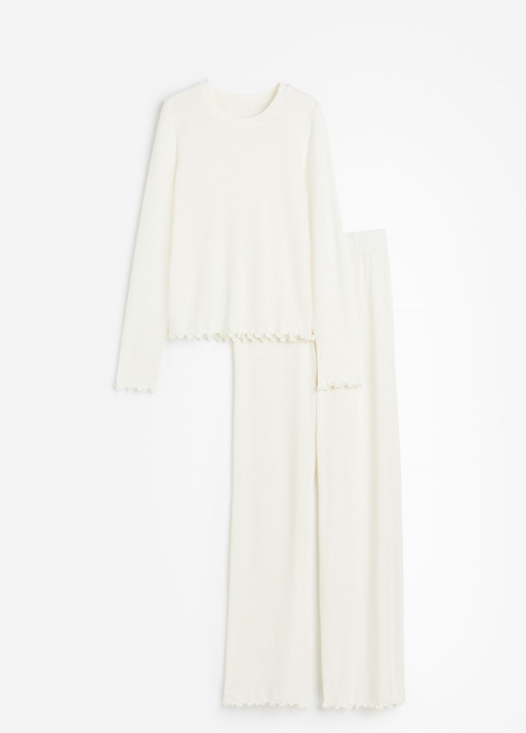 Молочная всесезон пижама H&M