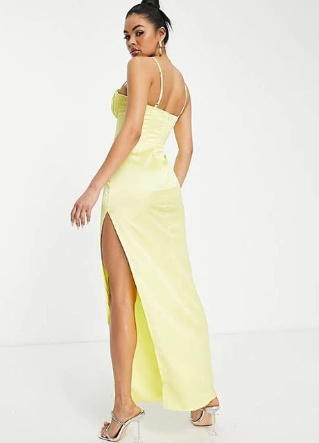 Желтое платье Asos