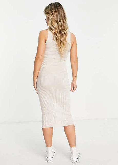 Бежевое платье Asos