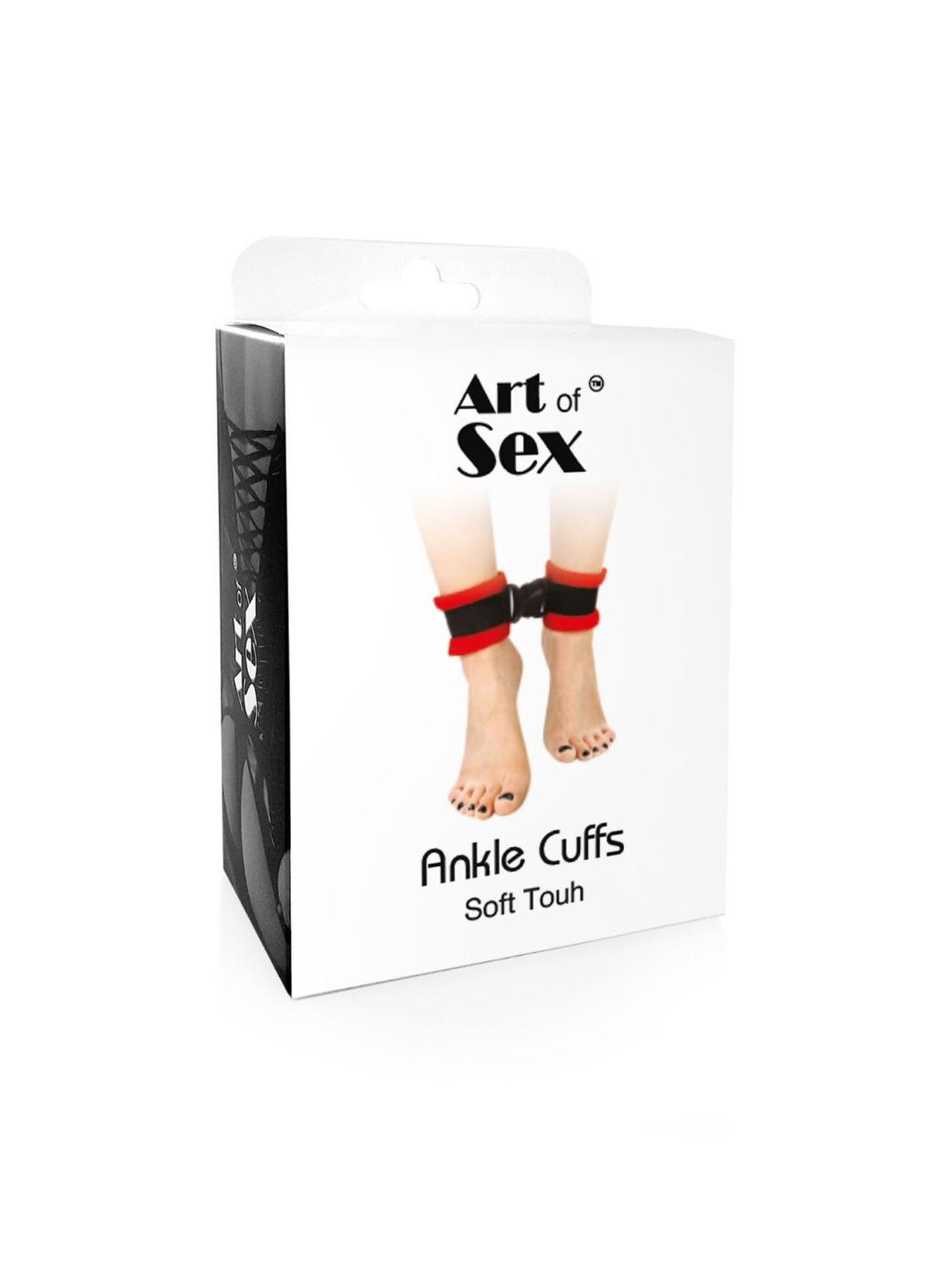 Поножи Ankle Cuffs - Soft Touch Красные Art of Sex (276717903)