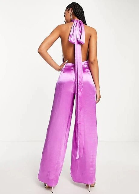 Комбинезон Asos фиолетовый