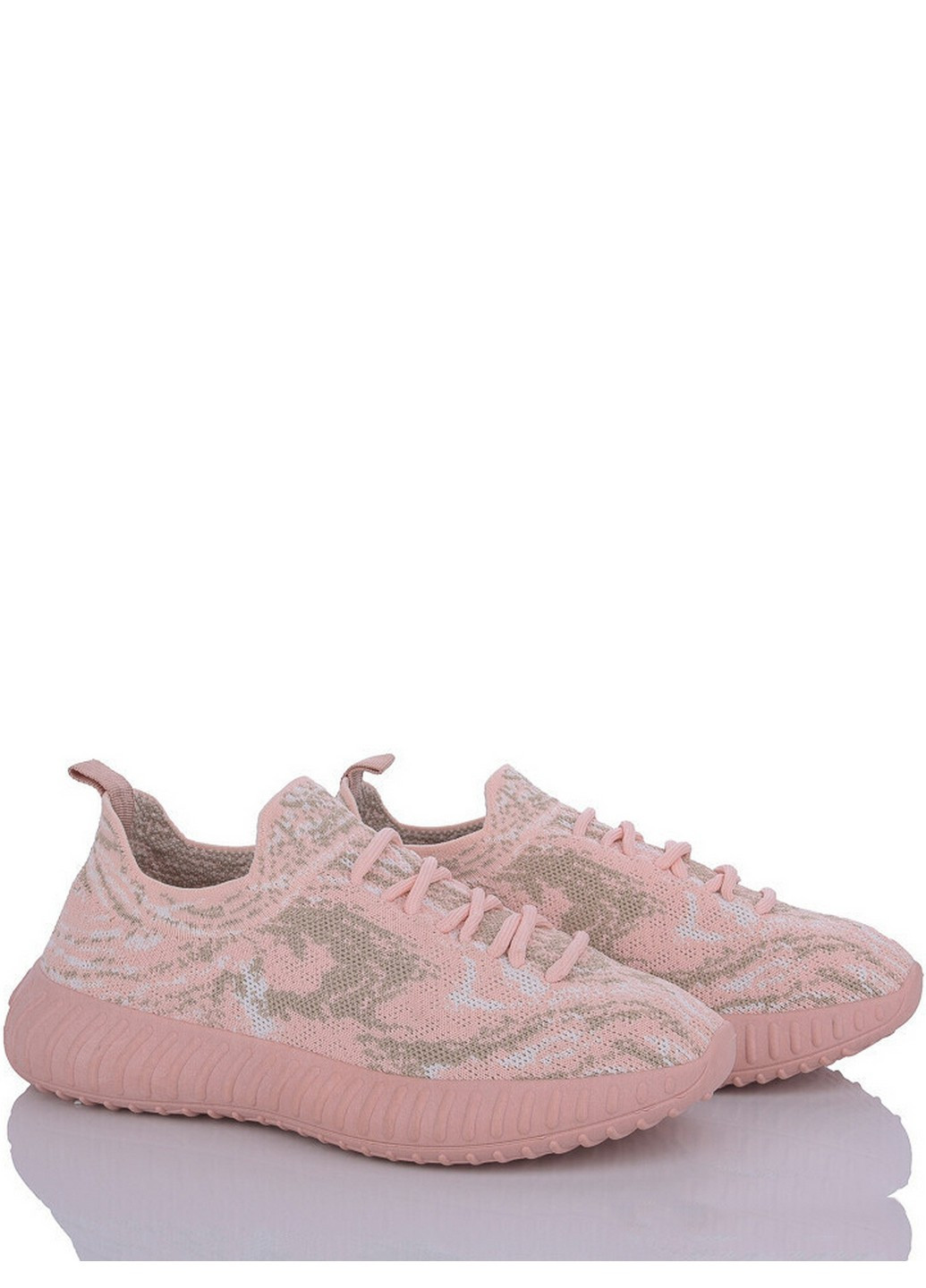 Рожеві всесезонні текстильні кросівки rrn317-12 Stilli