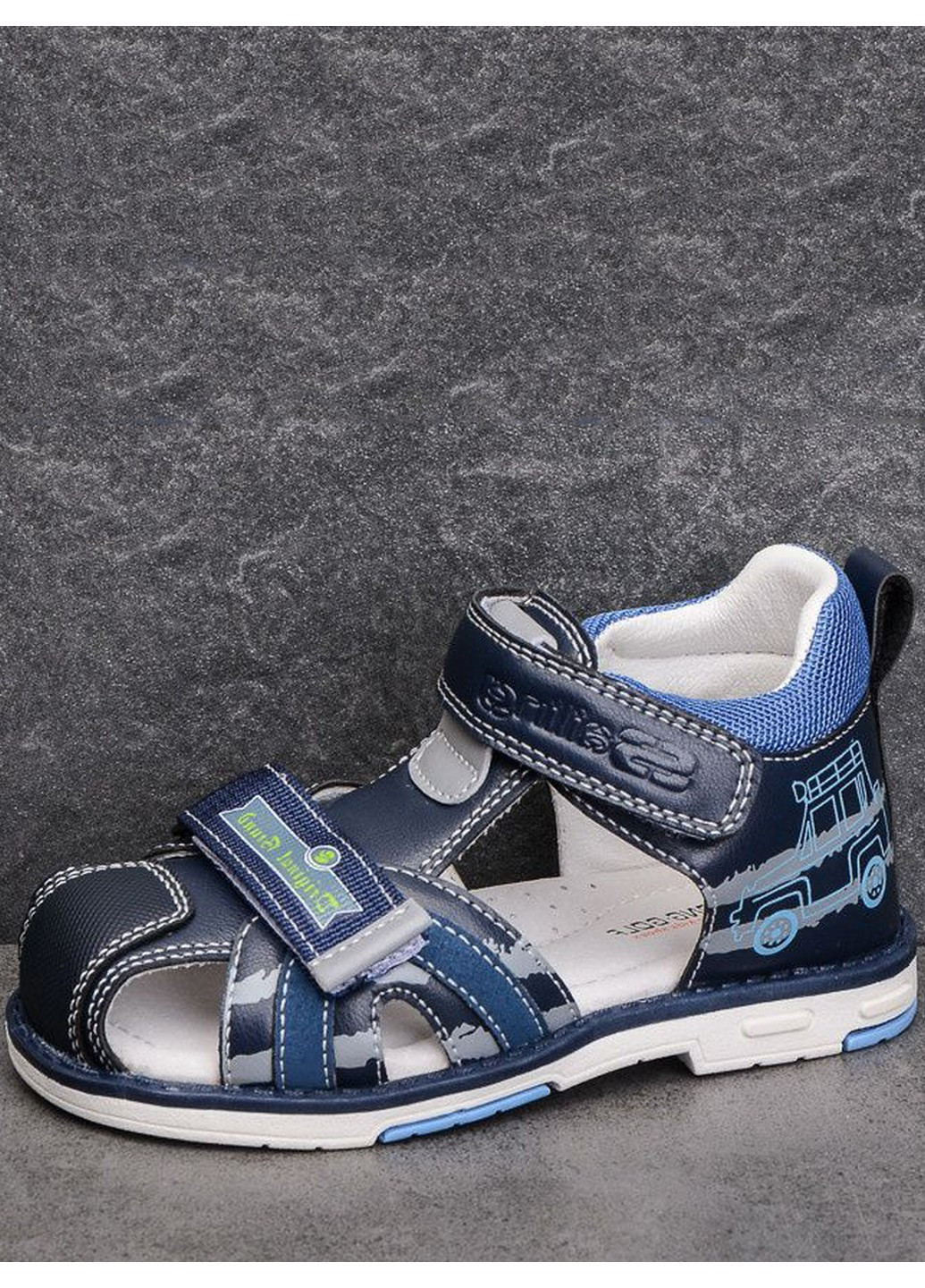 Синие кэжуал сандалии am20263-1 Jong Golf