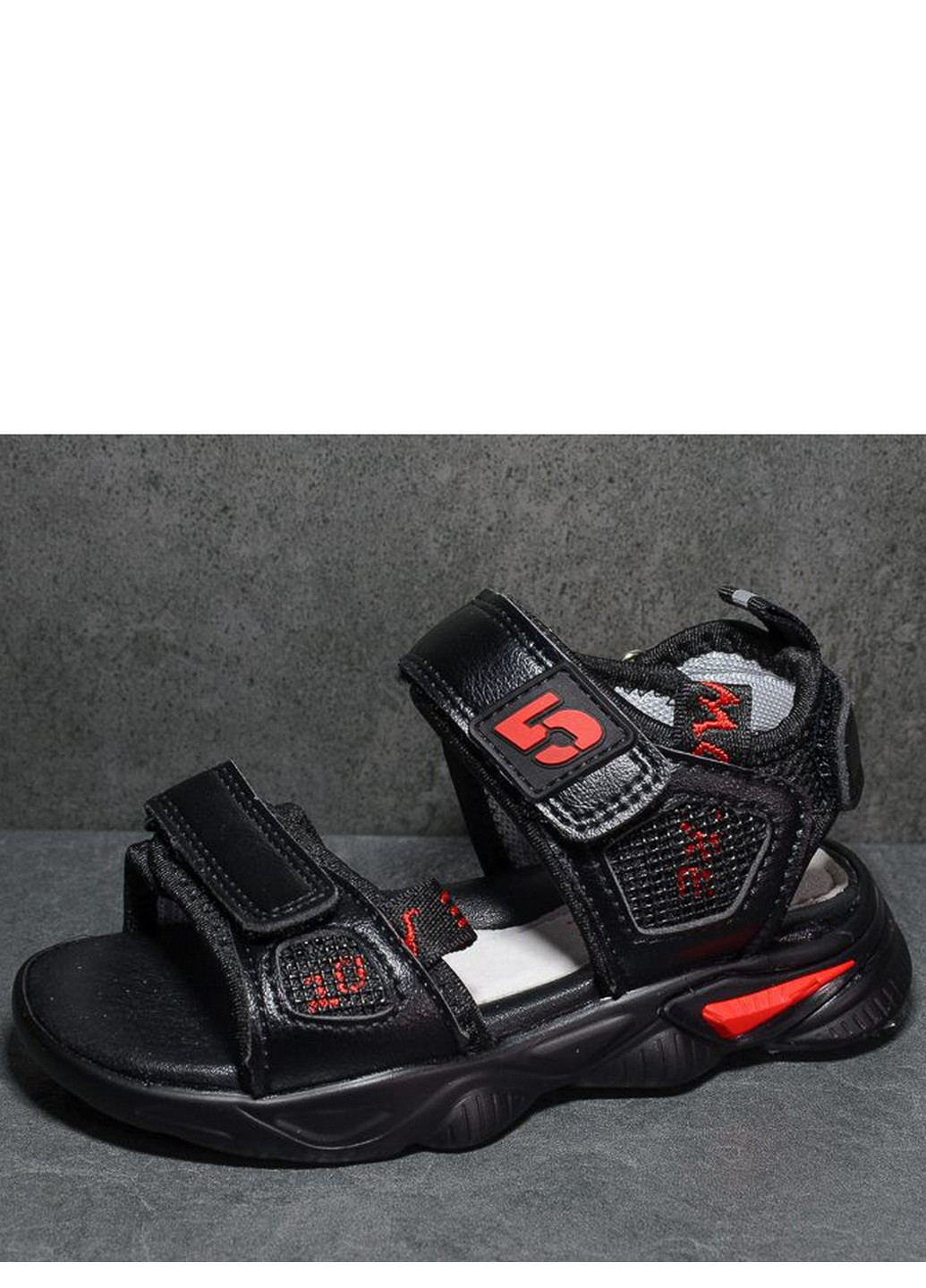 Черные кэжуал сандалии bn20227-0 Jong Golf