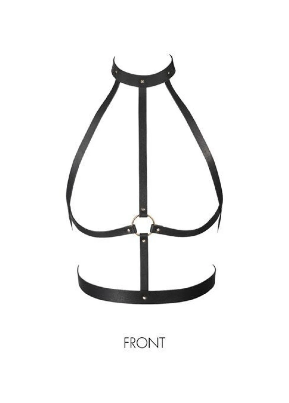 Портупея MAZE — H Harness Black Bijoux Indiscrets (276776222)